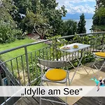 Idylle Am - Idyllisch Auf Der Insel Mit Balkon Und Seesicht Und Direkter Seelage Lejlighed *