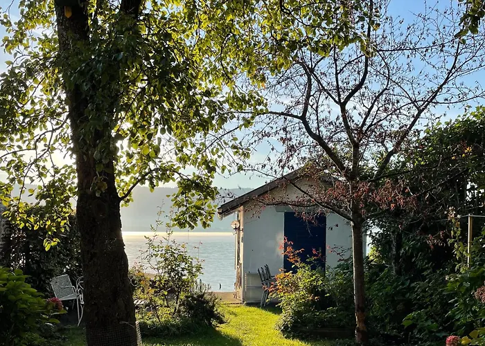 Idylle Am - Idyllisch Auf Der Insel Mit Balkon Und Seesicht Und Direkter Seelage *