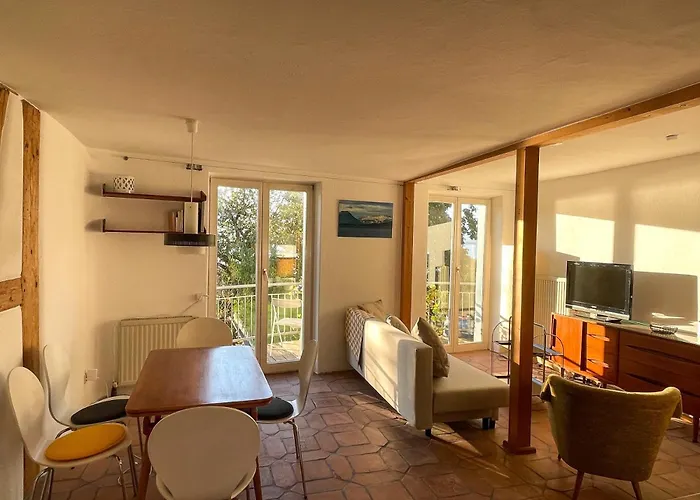 Idylle Am - Idyllisch Auf Der Insel Mit Balkon Und Seesicht Und Direkter Seelage Lejlighed Lindau (Bodensee)